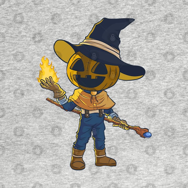 Pumpkin Wizard by rudypagnel